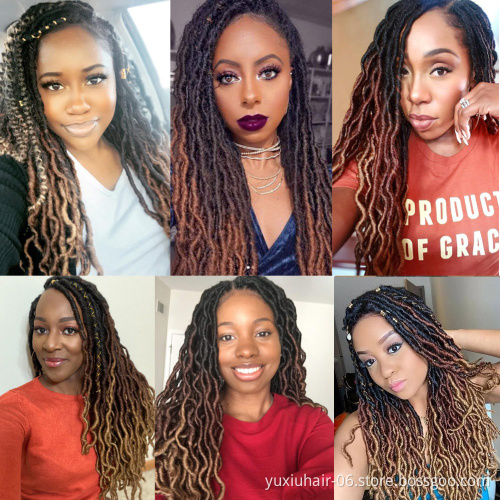 Synthetic Hair Extension Crochet Hair Greadlock Wholesale Gypsy High Quality Crochet Hair